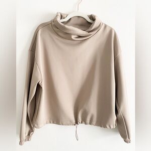 Joe Fresh Activewear Women’s Cowl Neck Top with Adjustable Hem- Size M